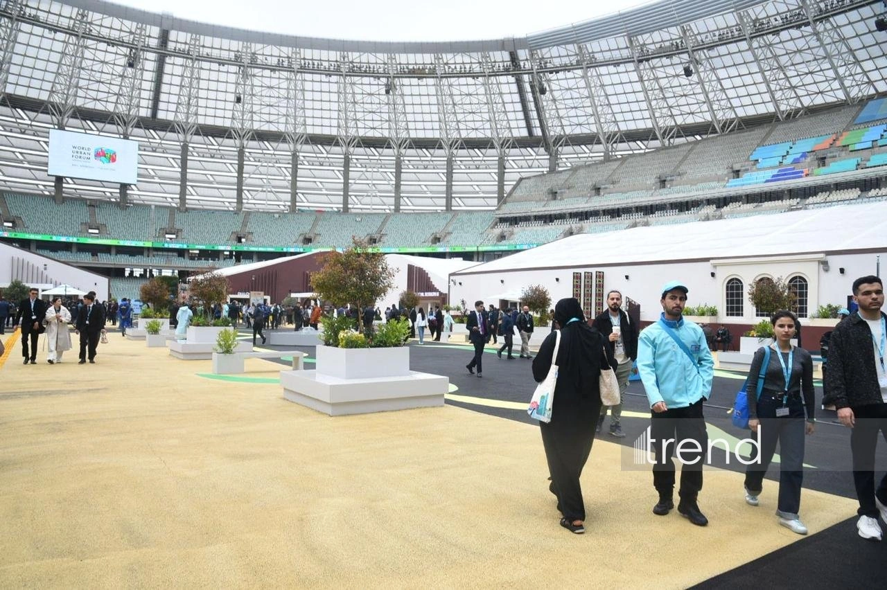 First day of WUF13 wraps up in Baku (PHOTO)