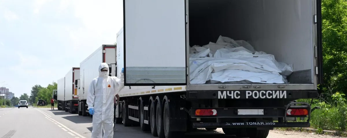 Ukraine, Russia exchange bodies of fallen soldiers