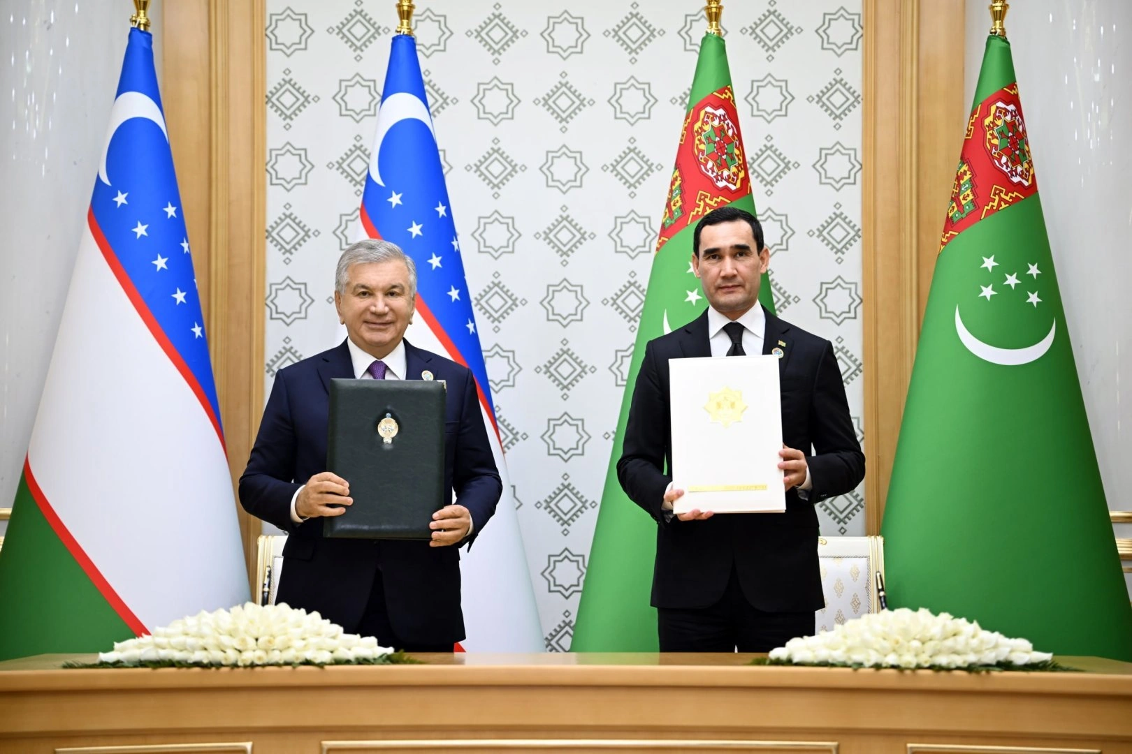 Presidents Mirziyoyev, Berdimuhamedov establish Supreme Council of Partnership