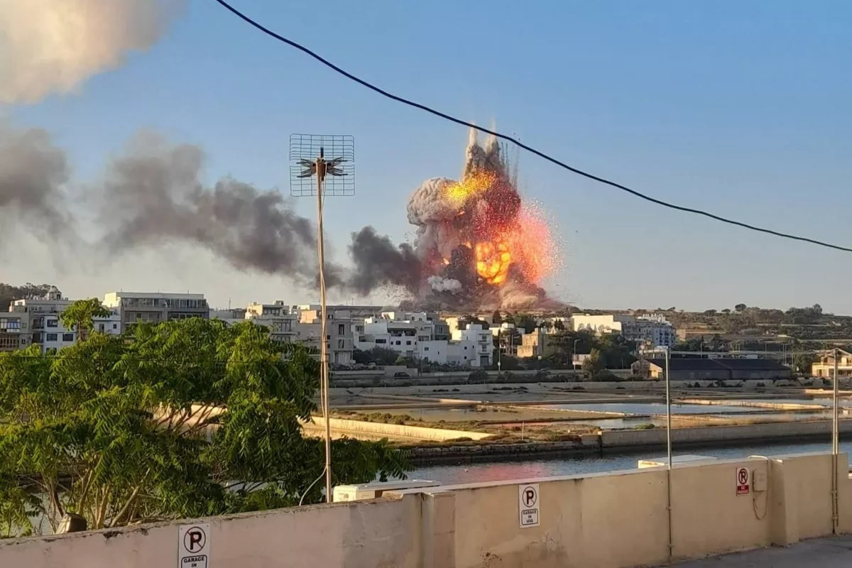 Fireworks factory explosion in Malta injures two, damages properties VIDEO / PHOTO