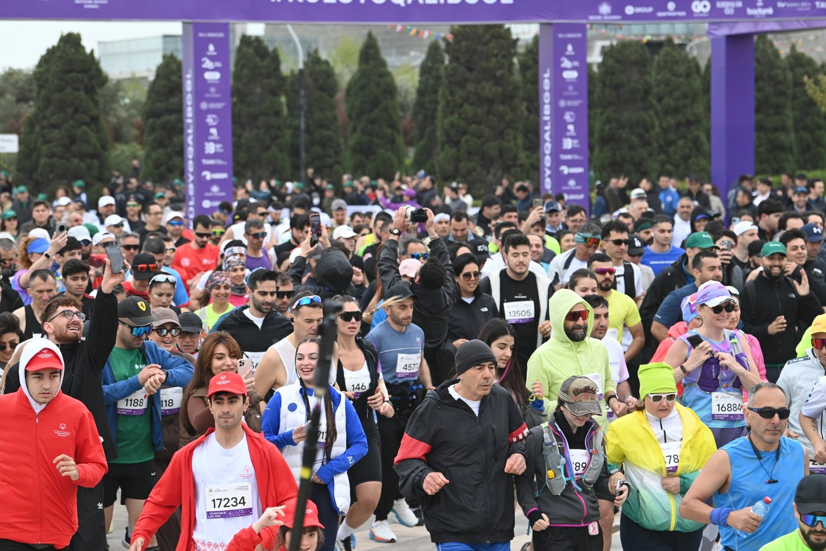Grand "Baku Marathon 2026" kicks off – celebrities, concert program, fan zone, prizes (PHOTO)