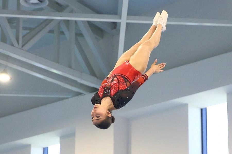 Azerbaijan Trampoline and Tumbling Championships held in Baku (PHOTO)