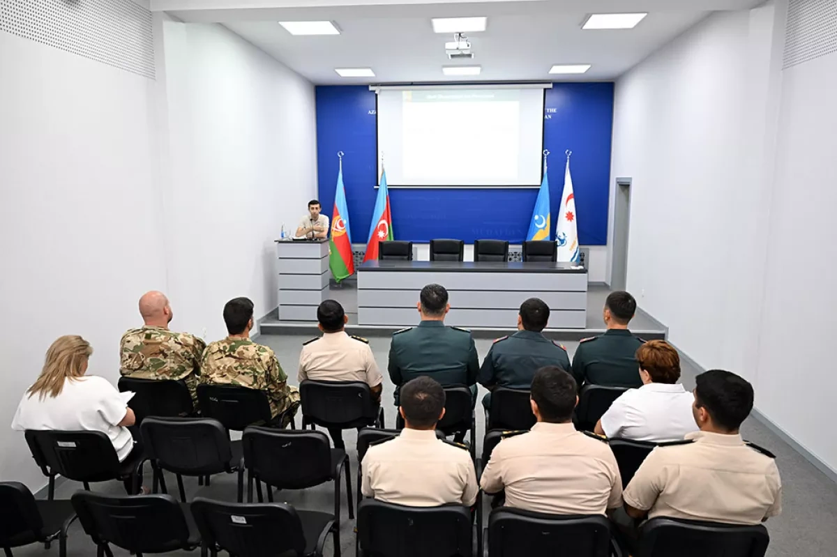 Azerbaijan, Hungary, Kazakhstan discuss cooperation in military information PHOTO