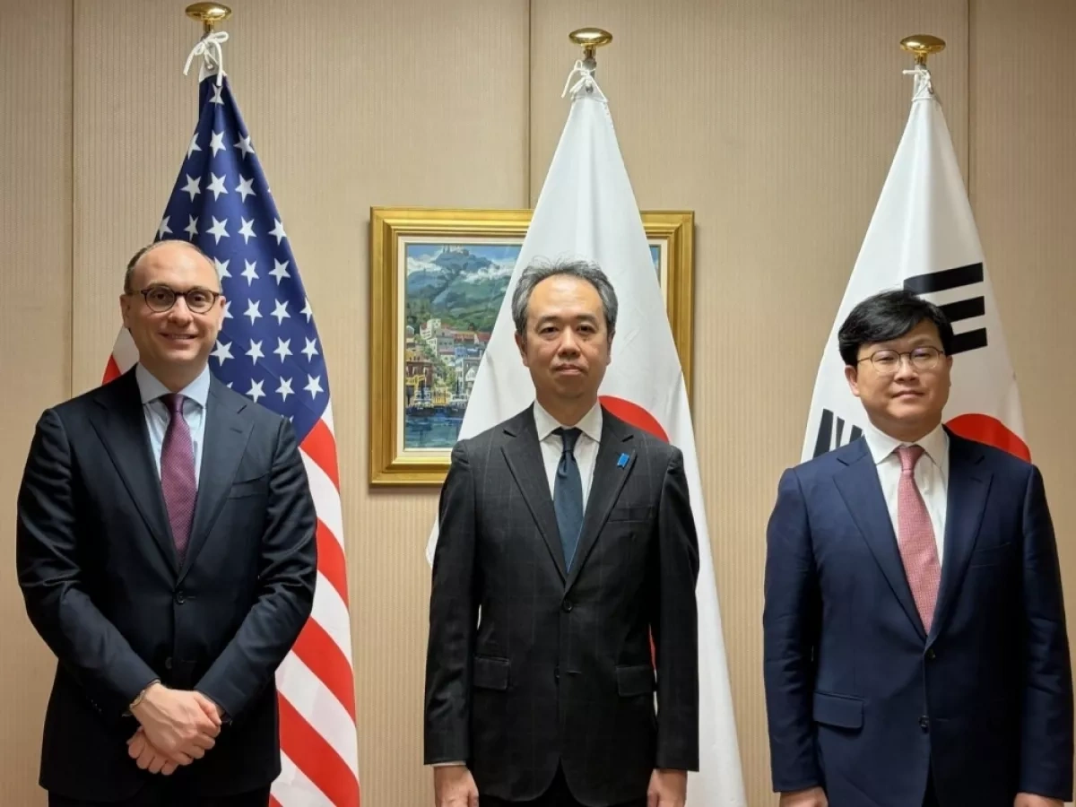 US, South Korea, Japan reaffirm pressure on North Korea in trilateral security meeting