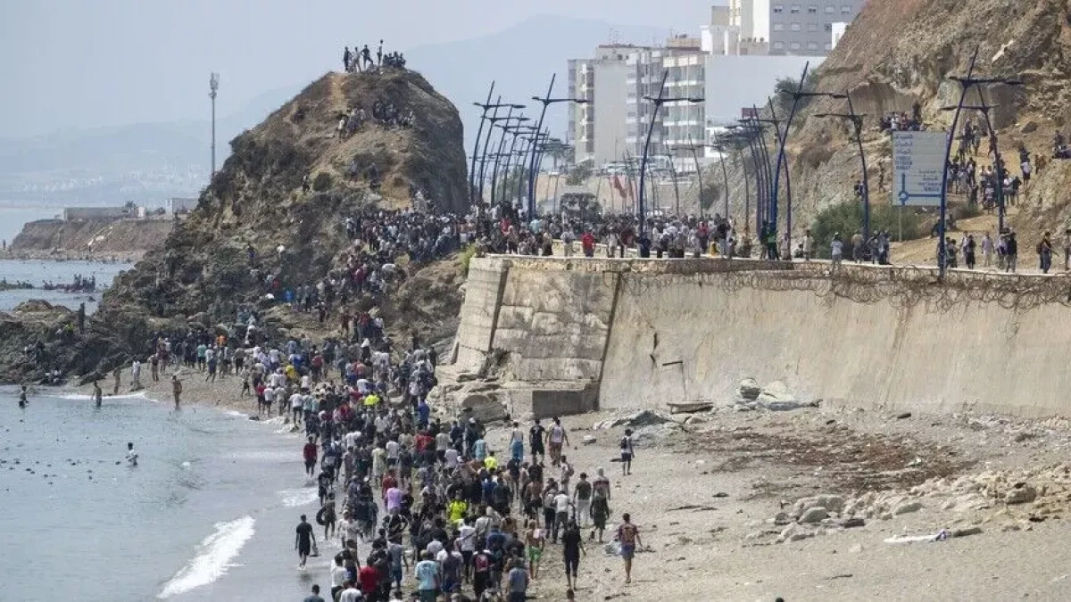 Spain prepares new migrant site in Ceuta near nursery school