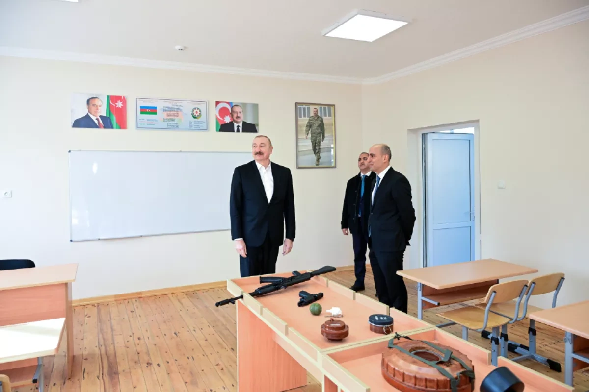 Azerbaijani president inaugurates multiple educational, infrastructure facilities in Khankendi PHOTO / Updated