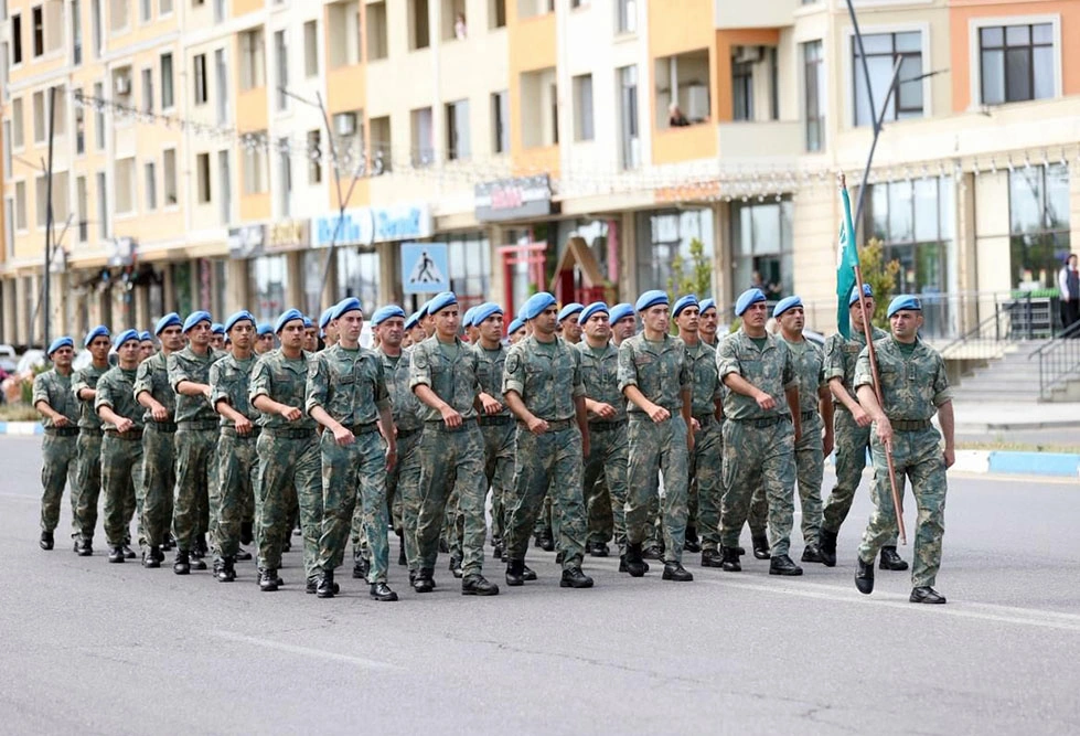 Azerbaijan marks Armed Forces Day with military marches across nation (PHOTO)