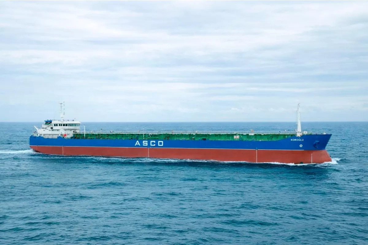 Azerbaijani tanker Koroghlu completes overhaul, sets sail to Turkmenistan PHOTO