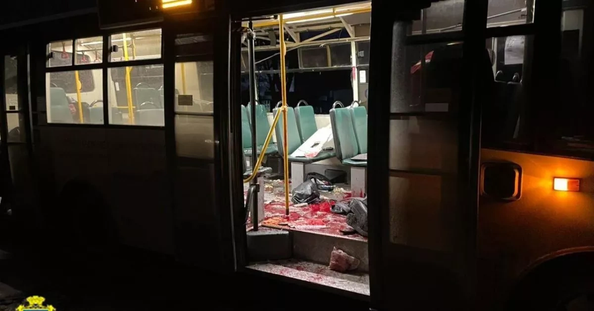Russian UAV attack injures bus driver in Ukraine's Kherson
