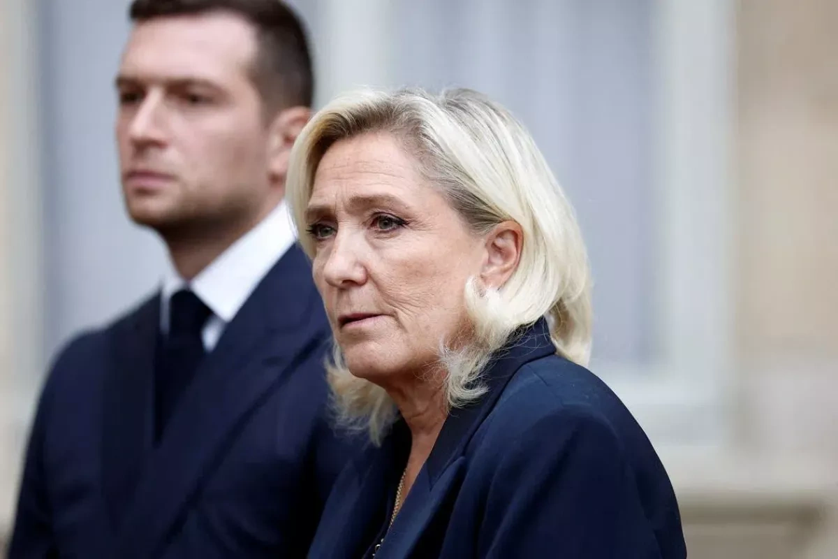Marine Le Pen begins appeal over EU funds conviction