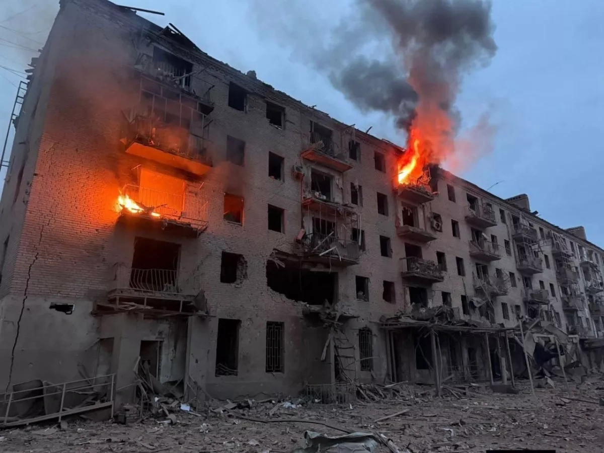 Russian airstrike hits Ukraine’s Sloviansk city, severely damaging infrastructure PHOTO / VIDEO