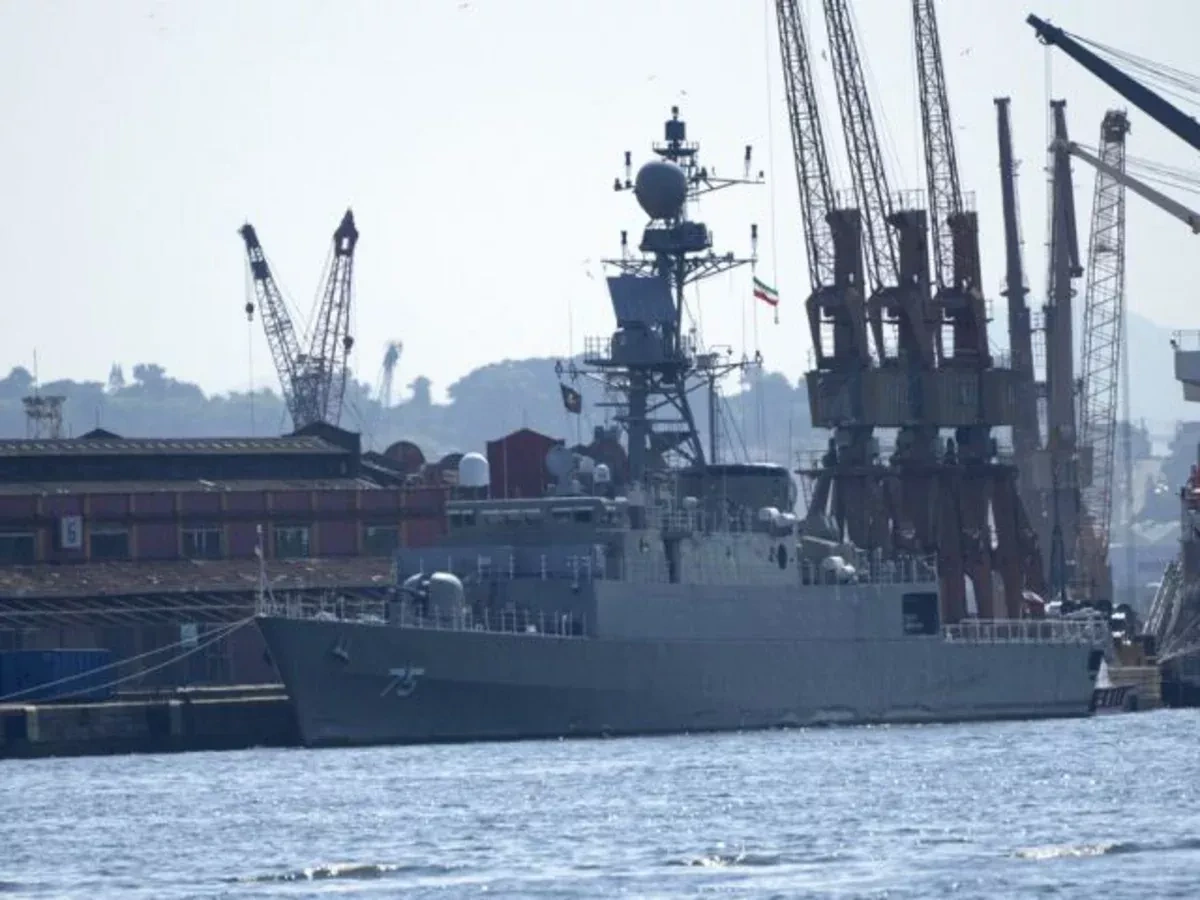 Around 80 bodies recovered after Iranian naval ship sinks in Indian Ocean