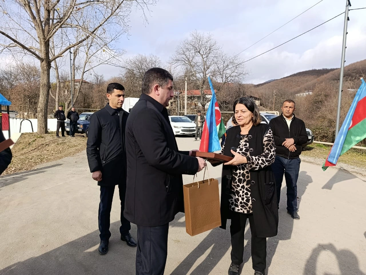 Resettlement caravan reaches Vangli and Hasanriz villages in Azerbaijan's Aghdara (PHOTO)
