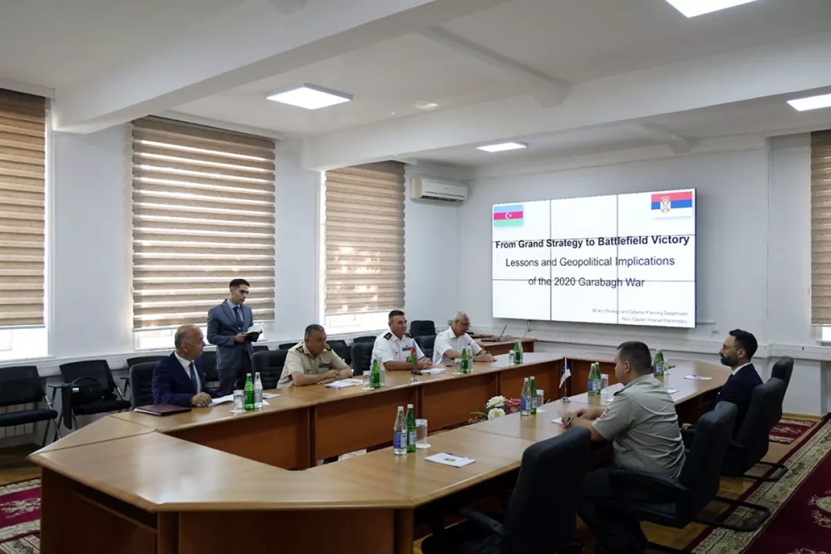 Serbian defence delegation explores Azerbaijan’s wartime experience PHOTO