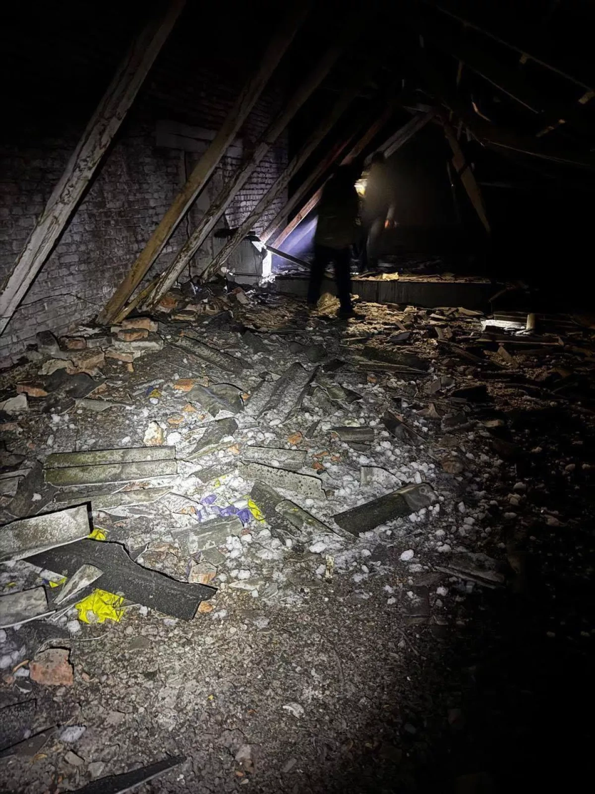 Russian drone strikes hit Ukraine overnight, civilian killed in Odesa photo