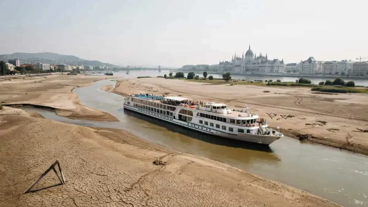 Low Danube levels raise concerns over Hungary's main nuclear power station