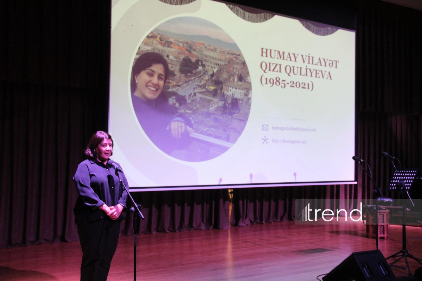 Baku hosts memorial evening “Let's talk about you, Umay” – citizen of world with rich spiritual culture (PHOTO)