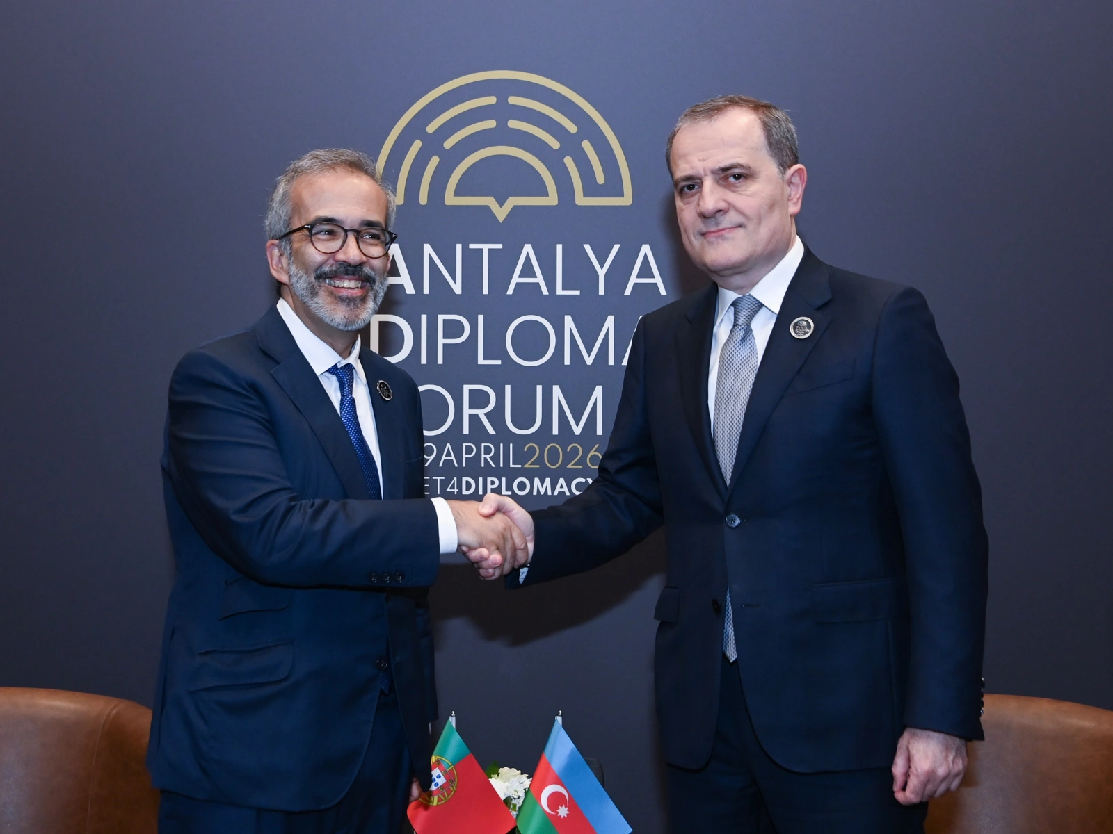 Azerbaijani foreign minister meets with Portuguese counterpart in Türkiye's Antalya