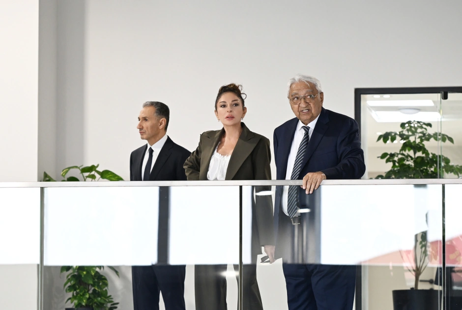 President Ilham Aliyev, First Lady Mehriban Aliyeva attend opening of International Training Center at National Aviation Academy (PHOTO)