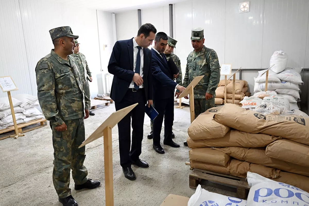Ombudsman's Office representatives visit Azerbaijani military unit PHOTO