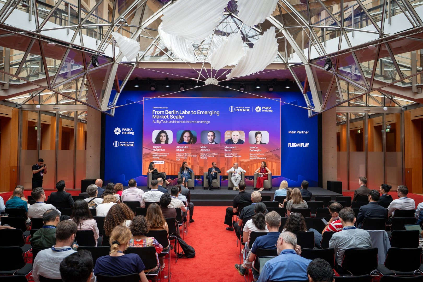 INMerge Innovation Summit, organized by PASHA Holding, concludes its international event series with INMerge Berlin (PHOTO)
