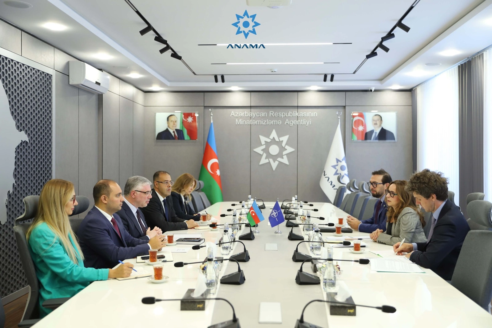 Azerbaijan's ANAMA and NATO discuss humanitarian demining cooperation