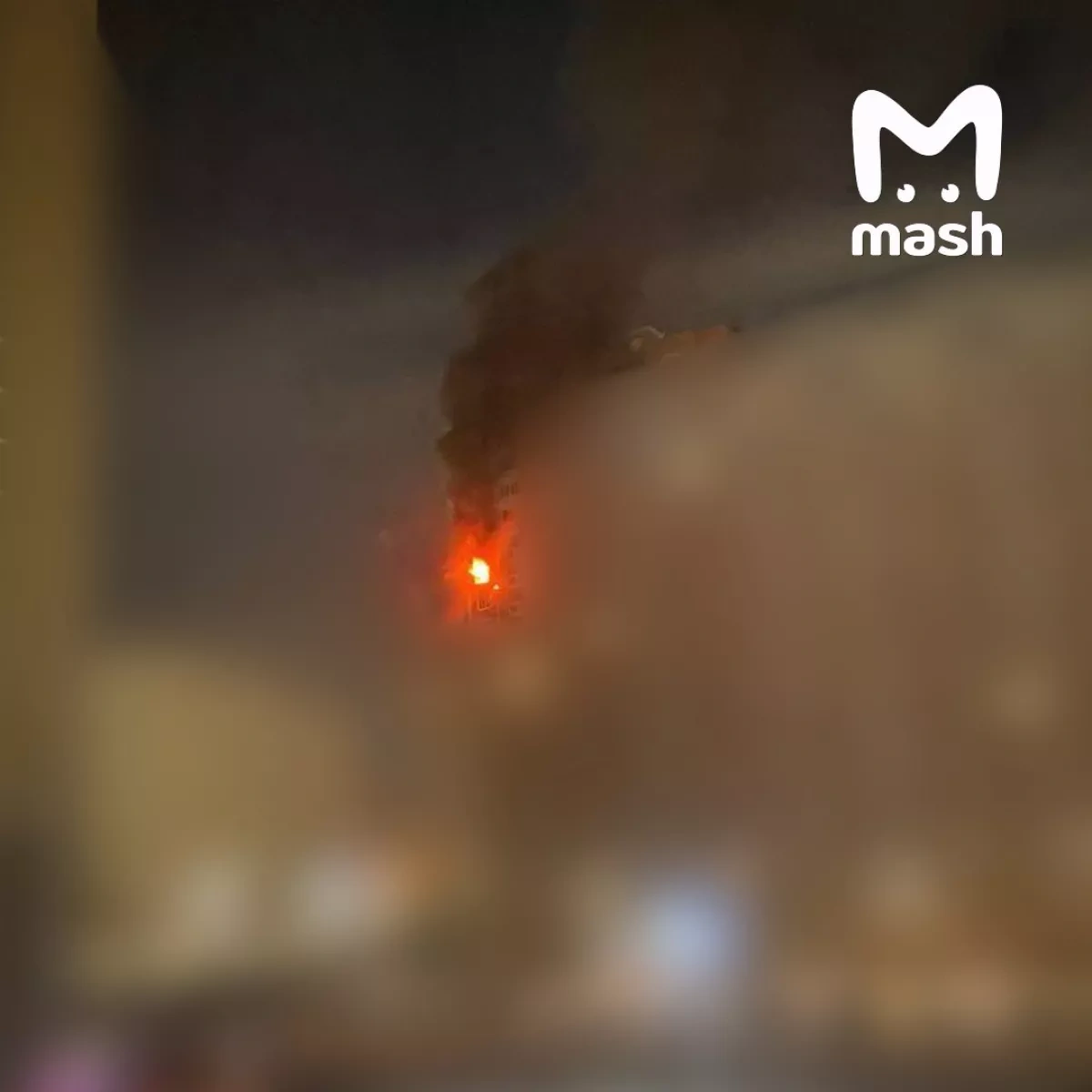 Debris from Ukrainian drone hits high-rise in Rostov-on-Don, one dead PHOTO