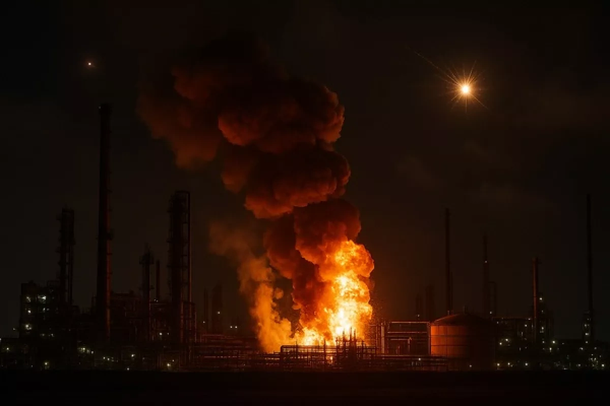 Severe damage keeps major refinery offline in Russia's Leningrad region
