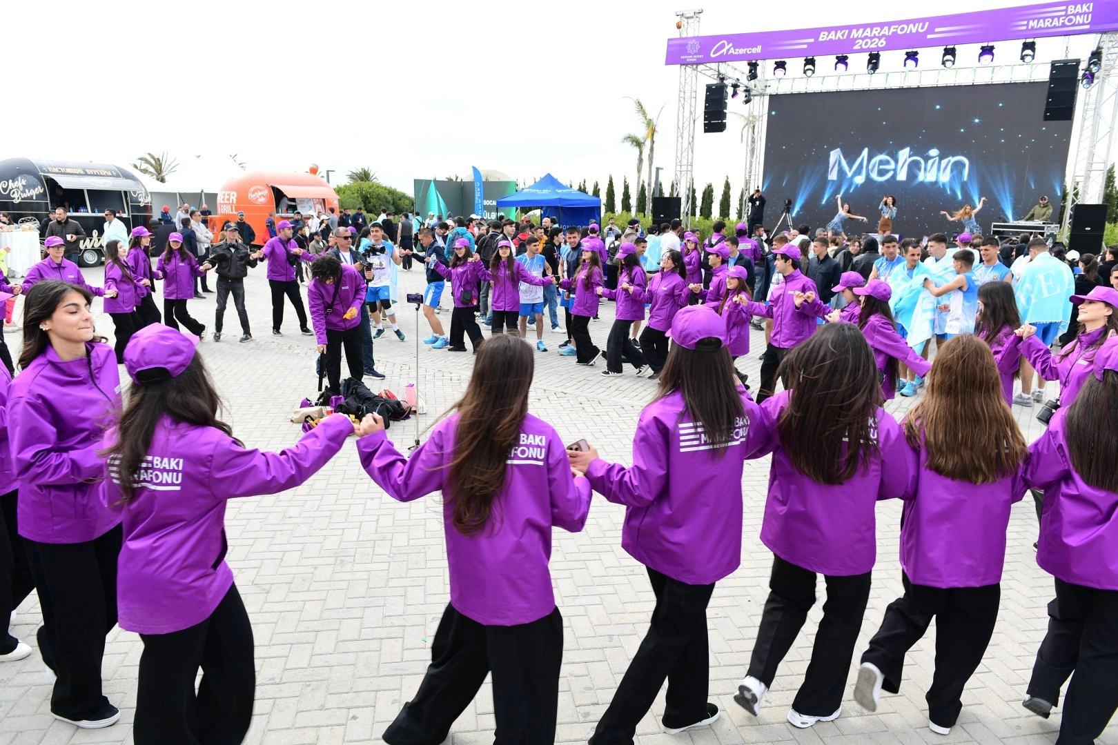 Concert organized at start and finish of “Baku Marathon 2026” (PHOTO)