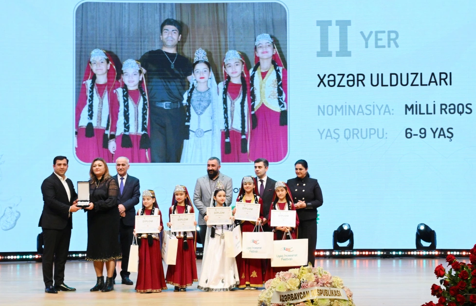 Heydar Aliyev Foundation VP Leyla Aliyeva and Alena Aliyeva attend awarding ceremony of Children’s Art Contest (PHOTO)