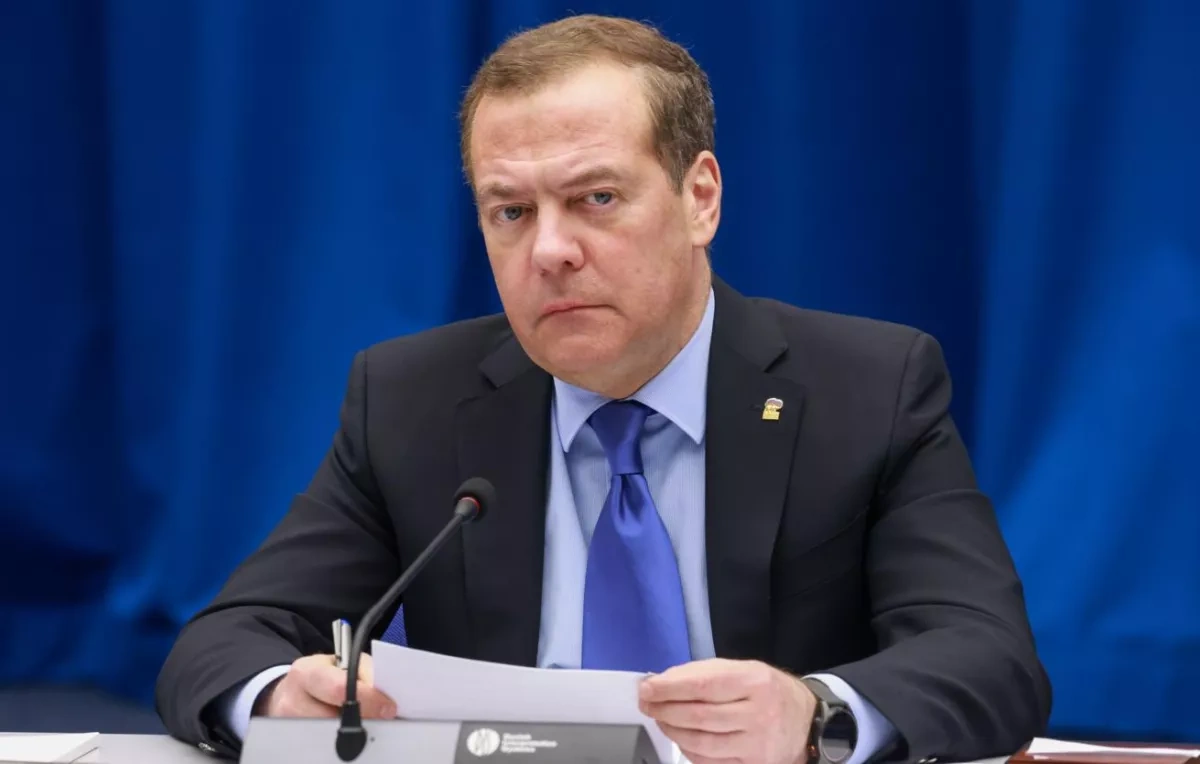 Russia sees NATO neighbours as ongoing threat, Medvedev says