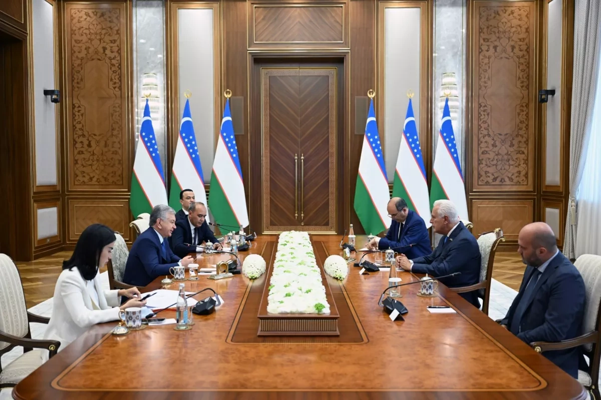 Uzbekistan, Italy step up efforts to expand trade, investment ties PHOTO