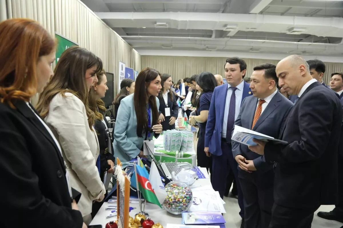 Education minister visits Study in Azerbaijan fair in Kazakhstan PHOTO