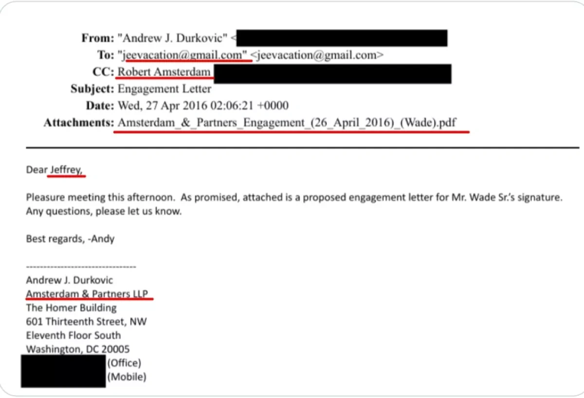 Robert Amsterdam: A retained lawyer behind global political narratives Epstein, Khodorkovsky, and Karapetyan