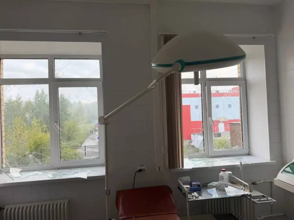 Ukraine drone attack damages Magnit store, nearby clinic PHOTO
