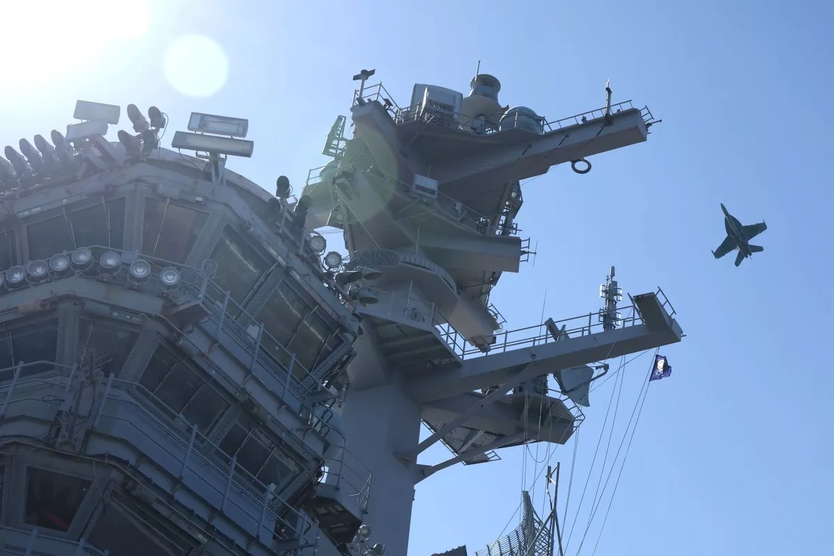 CENTCOM confirms historic three-carrier deployment in Middle East