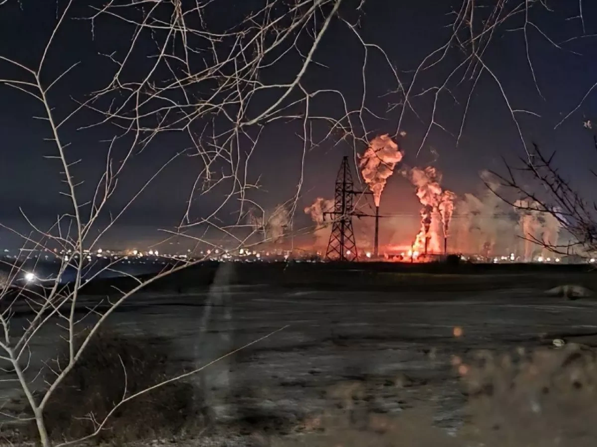Drone attack causes fire at chemical plant in Russia’s Stavropol region PHOTO/VIDEO