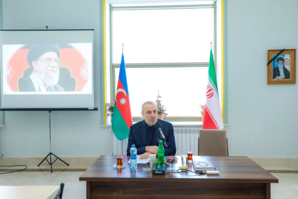 Nakhchivan marks 40th day memorial for Iran’s supreme leader Photo