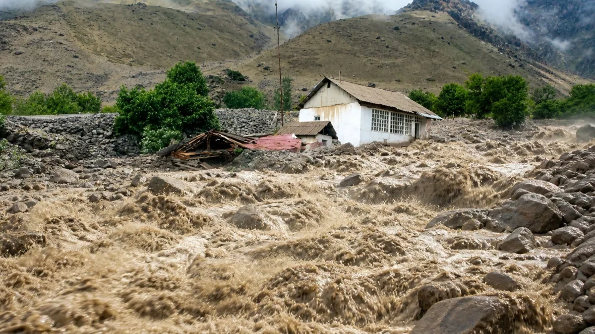 Three dead, 850 families impacted by landslides in southern Tajikistan