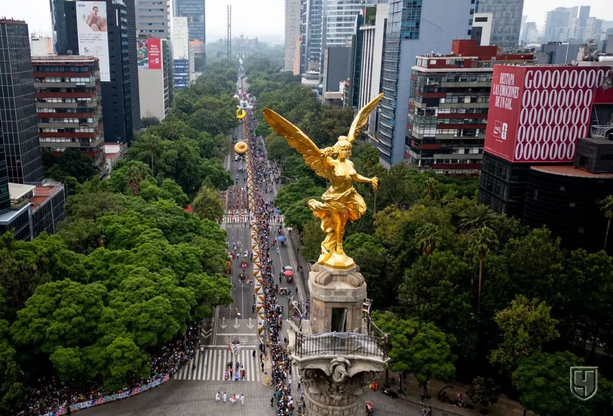 Mexico City blends day of the Dead spirit with World Cup 2026 parade PHOTO