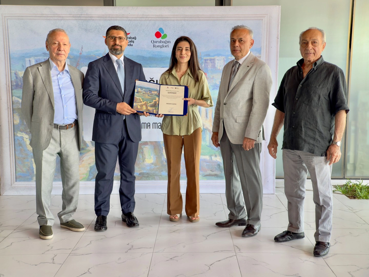 KRF Awards Young Artists Participating in the “Colors of Karabakh” (2026) Project (PHOTO)