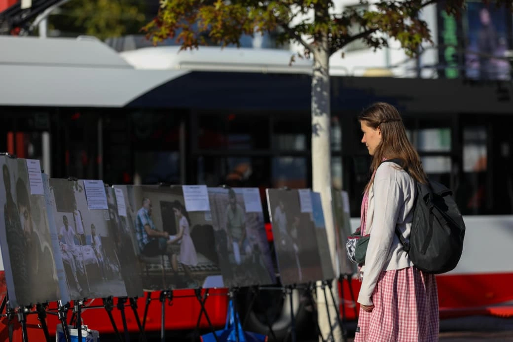 Azerbaijan NGO opens landmine exhibition in Czech Republic (PHOTO)