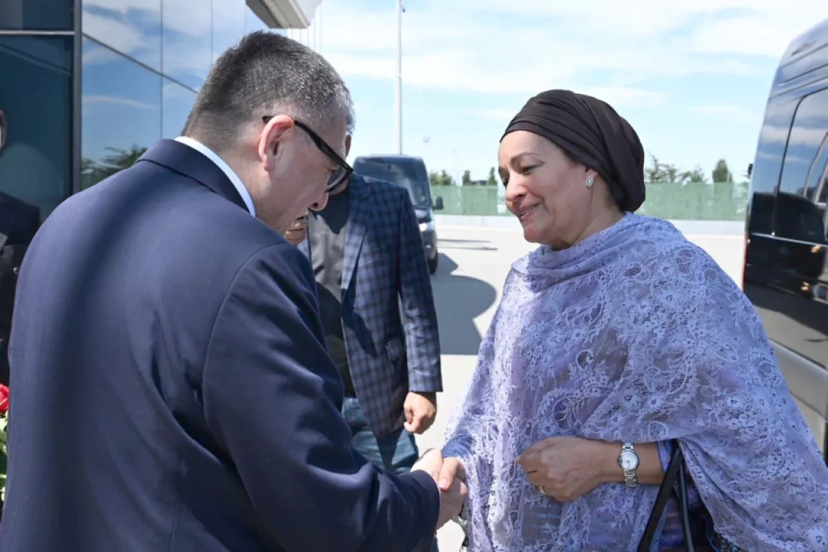 UN deputy chief arrives in Azerbaijan for WUF13
