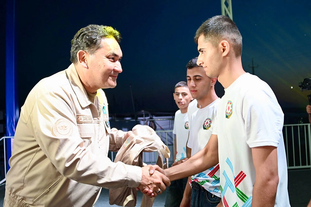 Azerbaijani cadets participate in "Aybyn-2026" Military-Patriotic Youth Gathering in Kazakhstan (PHOTO)