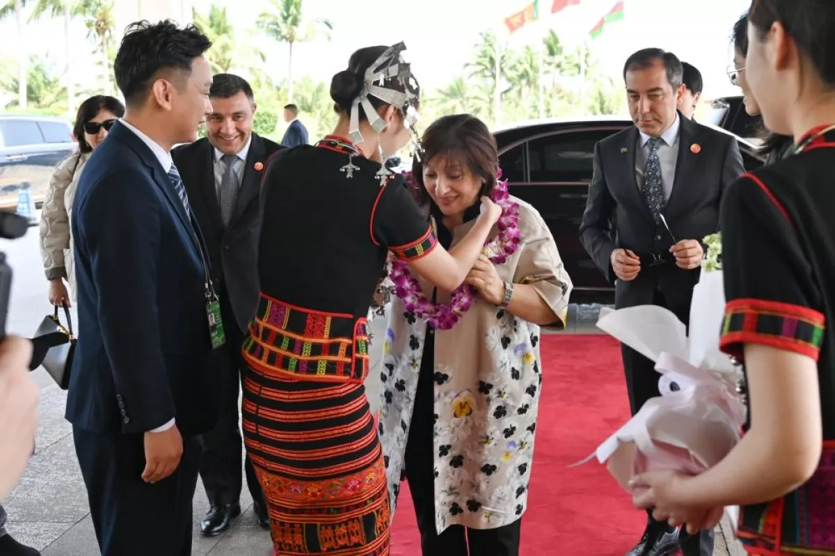 Speaker of Azerbaijan’s parliament arrives in China for Boao Forum PHOTO