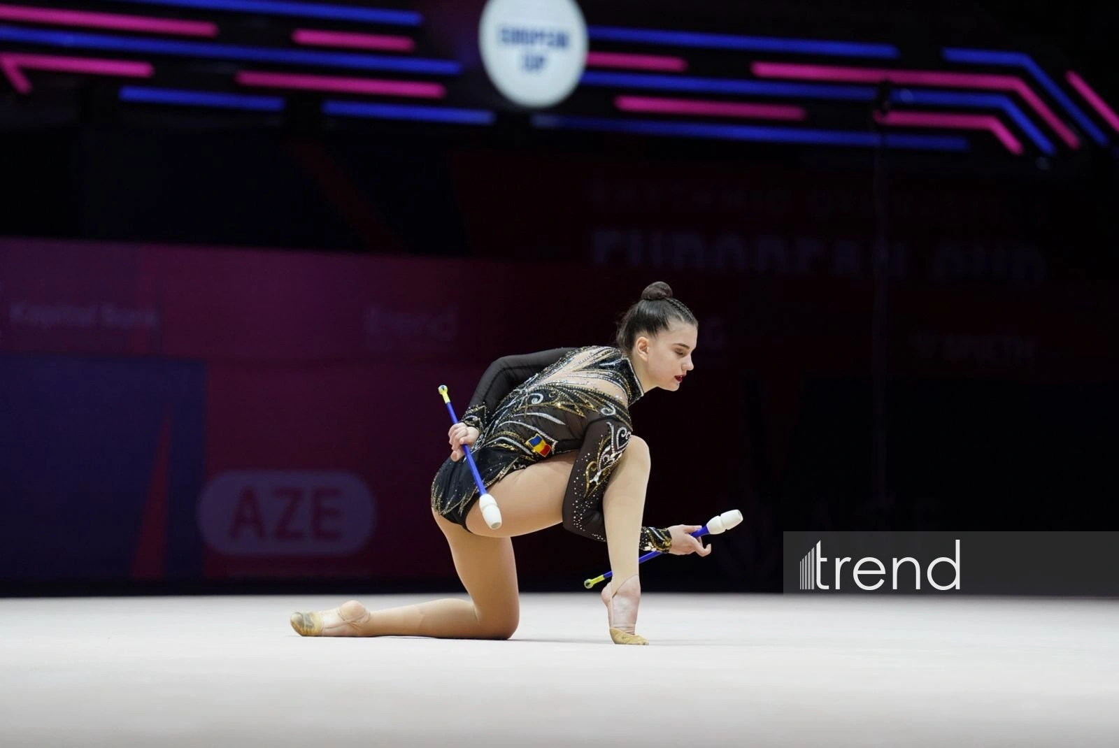 Third day of European Rhythmic Gymnastics Cup in Baku concludes (PHOTO)