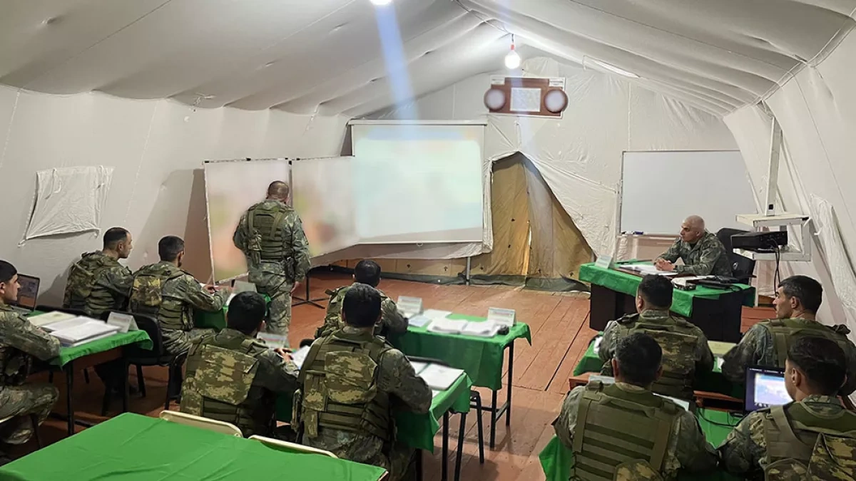 Azerbaijani military unit conducts tactical drills under 2026 training plan Photo