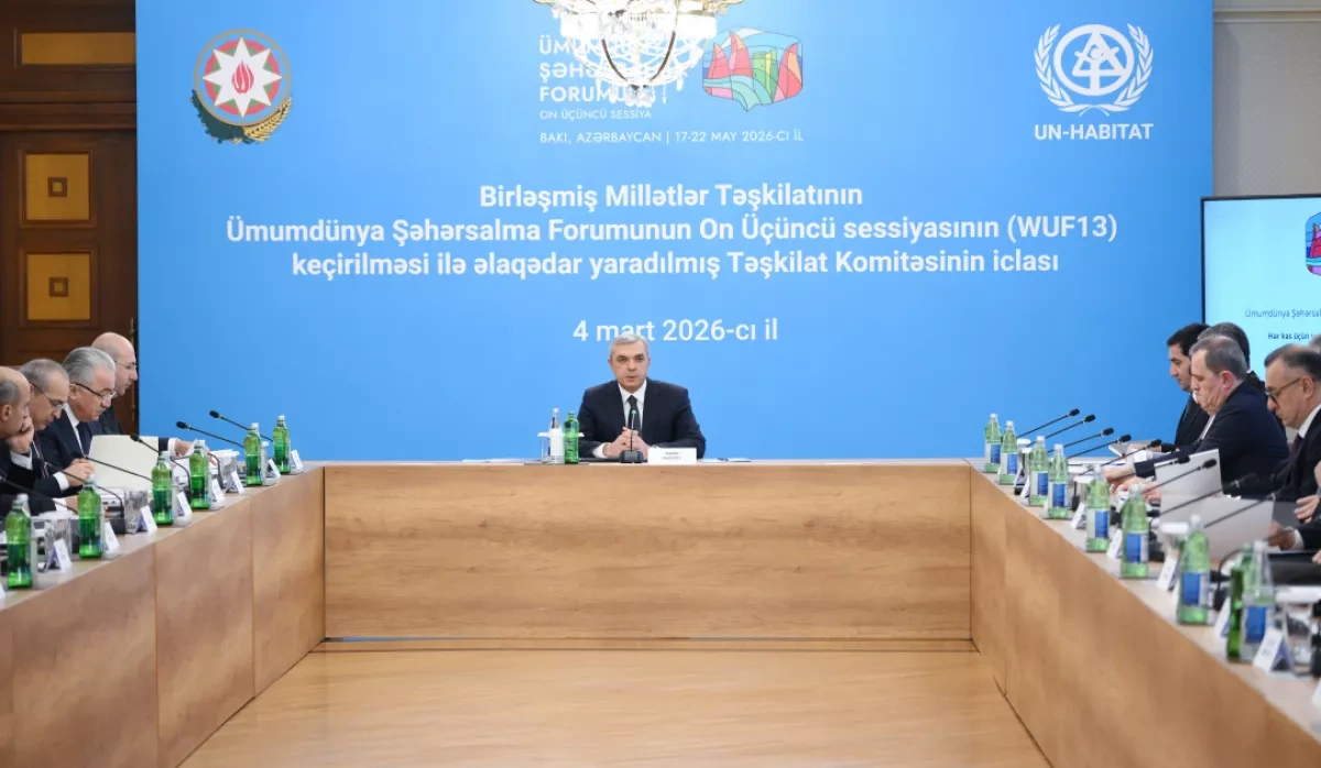 Azerbaijan holds another Organizing Committee meeting ahead of WUF13 PHOTO