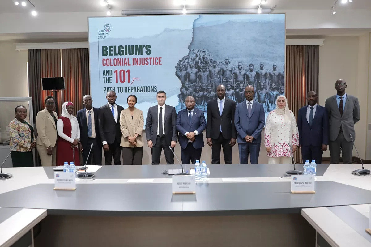 Baku hosts international conference on Belgian colonialism, reparations PHOTO / UPDATED