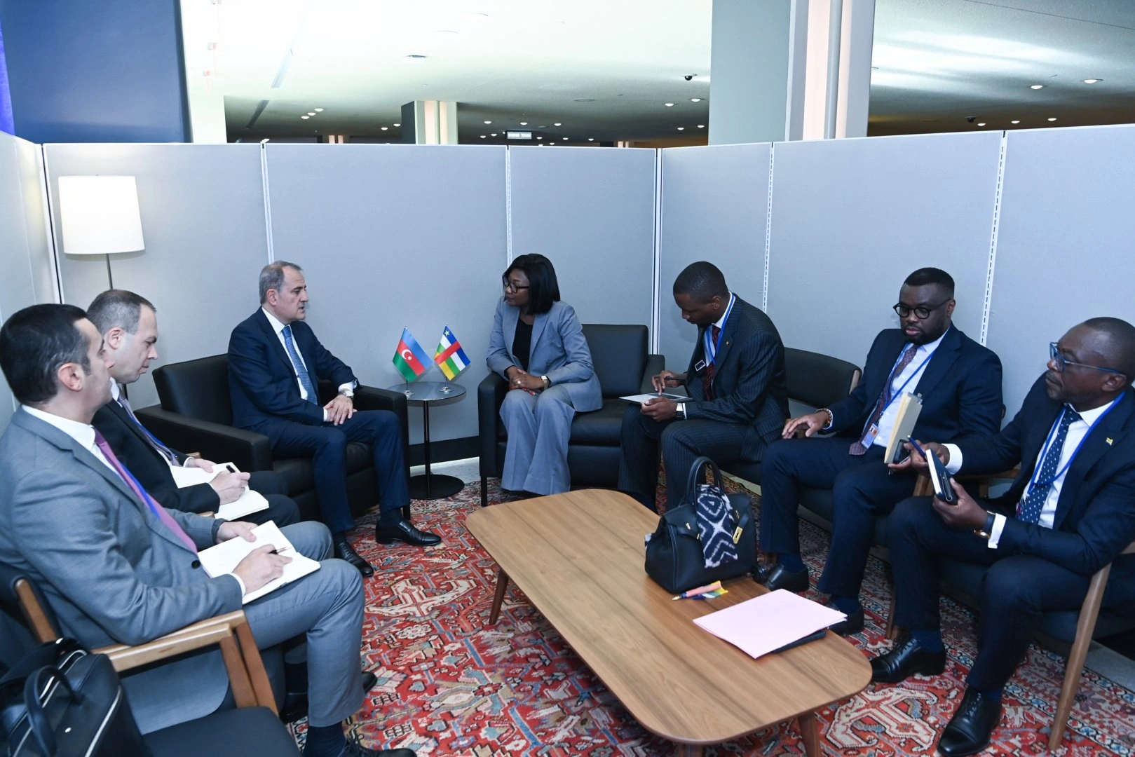 Azerbaijan, Central African Republic ink joint communique on diplomatic ties (PHOTO)